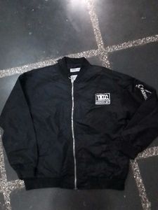 Black Bomber Jacket