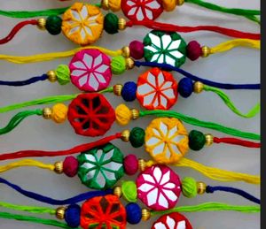 Handmade Rakhi 🧵🪢
