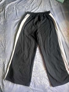 Black &amp; White Track Pants
