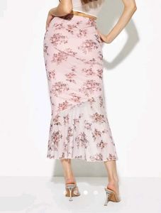 Floral Print Skirt