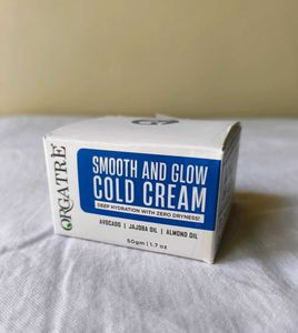 Brand New Orgatre Smooth And Glow Cold Cream Moist