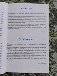 Larousse French Mini Dictionary