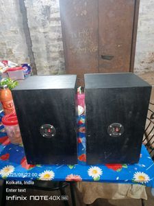 2 Pcs Brand New Unused Empty Speaker