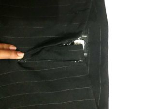 black bootcut pant👔