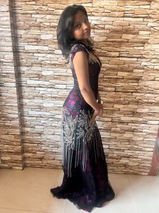 Stunning Beaded Evening Gown