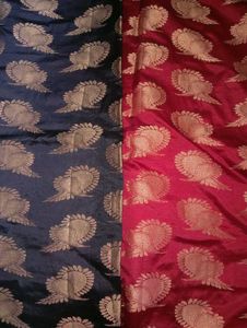 Red Saree. Silk Saree
