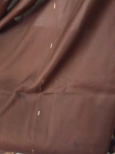 Brown & Gold Traditional Sari