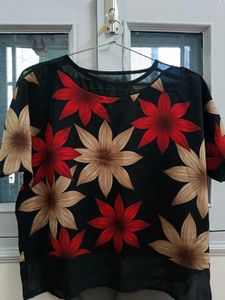 Floral Print Top