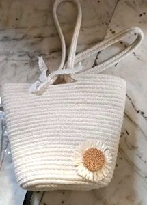 Cute Woven Tote Bag