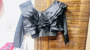 Ruffled Off-Shoulder Top