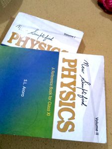 Class 11th Physics Book Volume 1&amp;2 Available