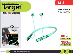 Target M3 Bluetooth headphones 40 Hours Play Time