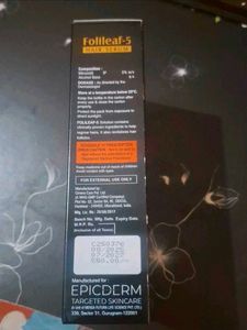 Epicderm Folileaf-5 Hair Serum