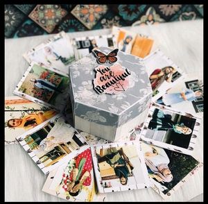 Customized Hexagonal Explosion Box