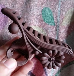 Floral Hair Claw Clip