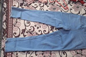 Dubai  Jeans Light Blue Color