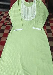Green Kurta Set
