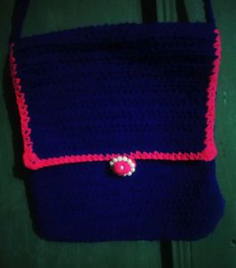 Handmade Woolen Bag New Without Tag