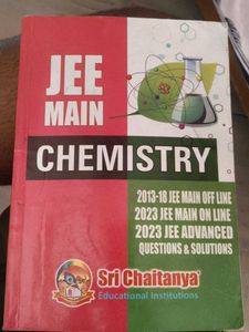 JEE Main Chemistry Textbook