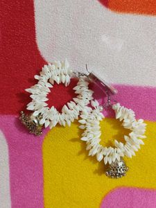 Floral Jhumka Earrings