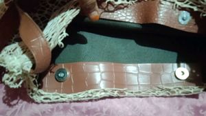 Crochet Floral Handbag