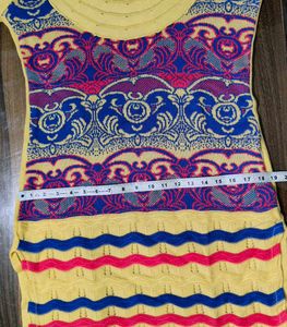 woolen Yellow Kurta