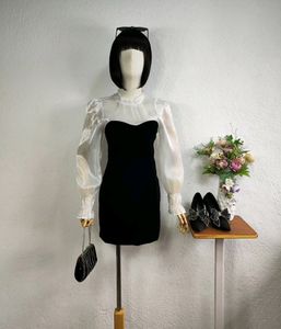 Black Korean Mini Dress