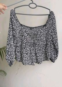 Korean Summer Printed Tops