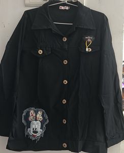 Black Mickey Mouse Jacket