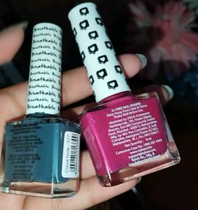 Combo Of 2 Nykaa Nail Polish