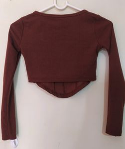 Full Sleeves Corsets Tank Top