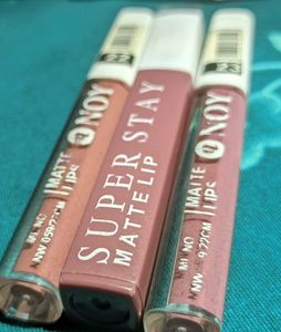 3 Set Nude Pink Shade Lipstick