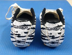 Anza Carbon White Football Shoes IND 6 / UK 7