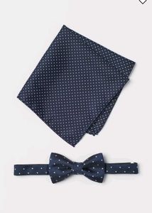 H&amp;M Bow Tie &amp; Pocket Square Set