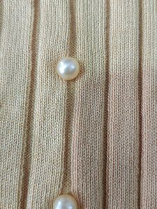 Pearl Embellished Knit Tank