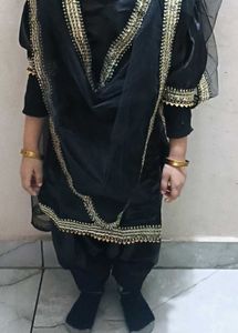 Bahut Hi Pyara Patiyala Black Colour Suit 5 To 6 Y