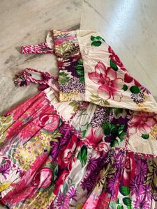 Floral Print Maxi Dress