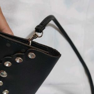 Cute Leather Sling Bag