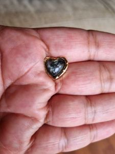 Pure SILVER 92.5% Heart Studs Earring