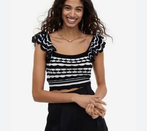 H&amp;m Crochet Top
