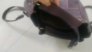 Purple Colour Sling Bag For Women