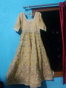 Elegant Embroidered Anarkali Dress