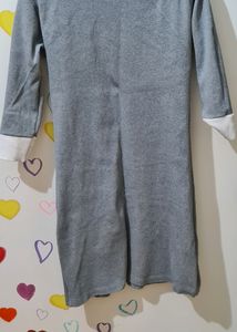 Comfy Knee Length A Line Dress