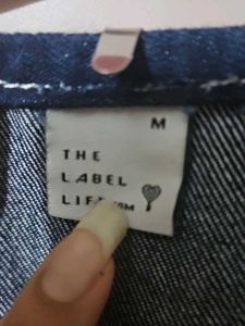 Denim Sleeveless Jumpsuit