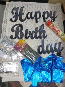 Birthday Party Decoration Set