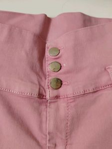 Women Pink Trending Trouser