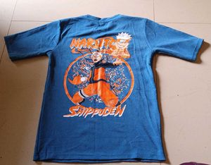Naruto Uzumaki Blue T-Shirt