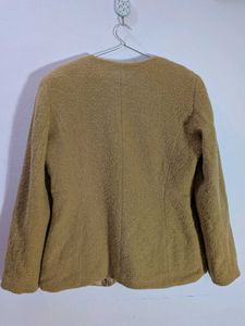 Vintage Button-Down boucle Jacket