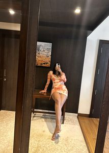 Abstract Print Mini Dress