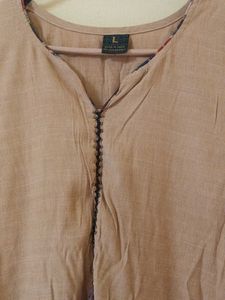 Beige Kurti - Size Large
